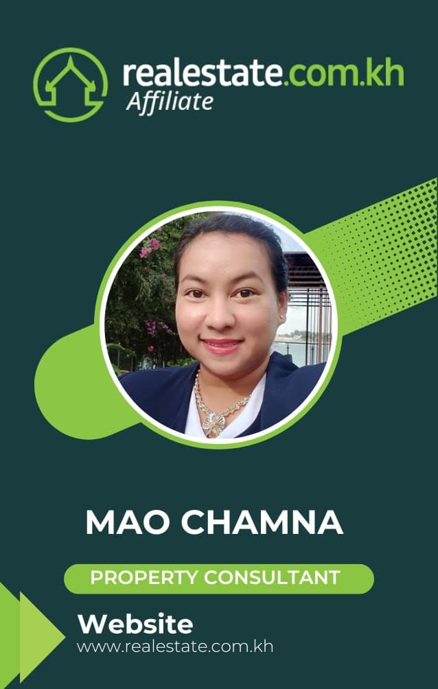 Chamna Mao - Manna Realtor Cambodia Property Consultant